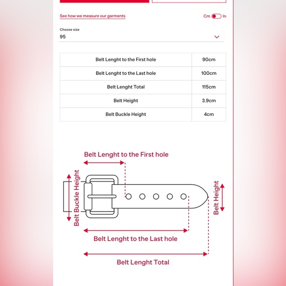 B-1dr
$175.00 size 95
Leather belt with D buckle UNISEX - Picture 6 of 7